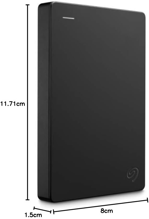 Seagate Portable 2TB External Hard Drive Portable HDD – USB 3.0 for PC, Mac, PS4, & Xbox - 1-Year Rescue Service (STGX2000400), Black