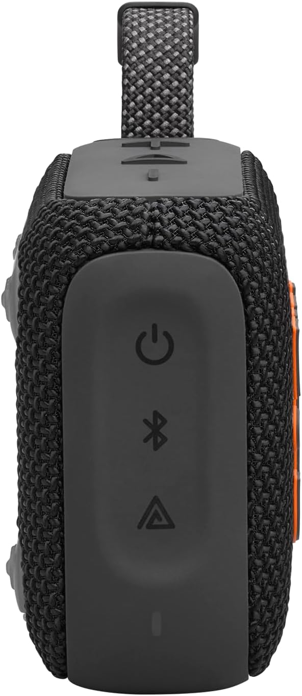 JBL Go 3 - Portable Bluetooth Speaker, Built-in Battery, Waterproof and Dustproof Feature JBLGO3BLUAM, Bonus Keychain LED Included - Blue