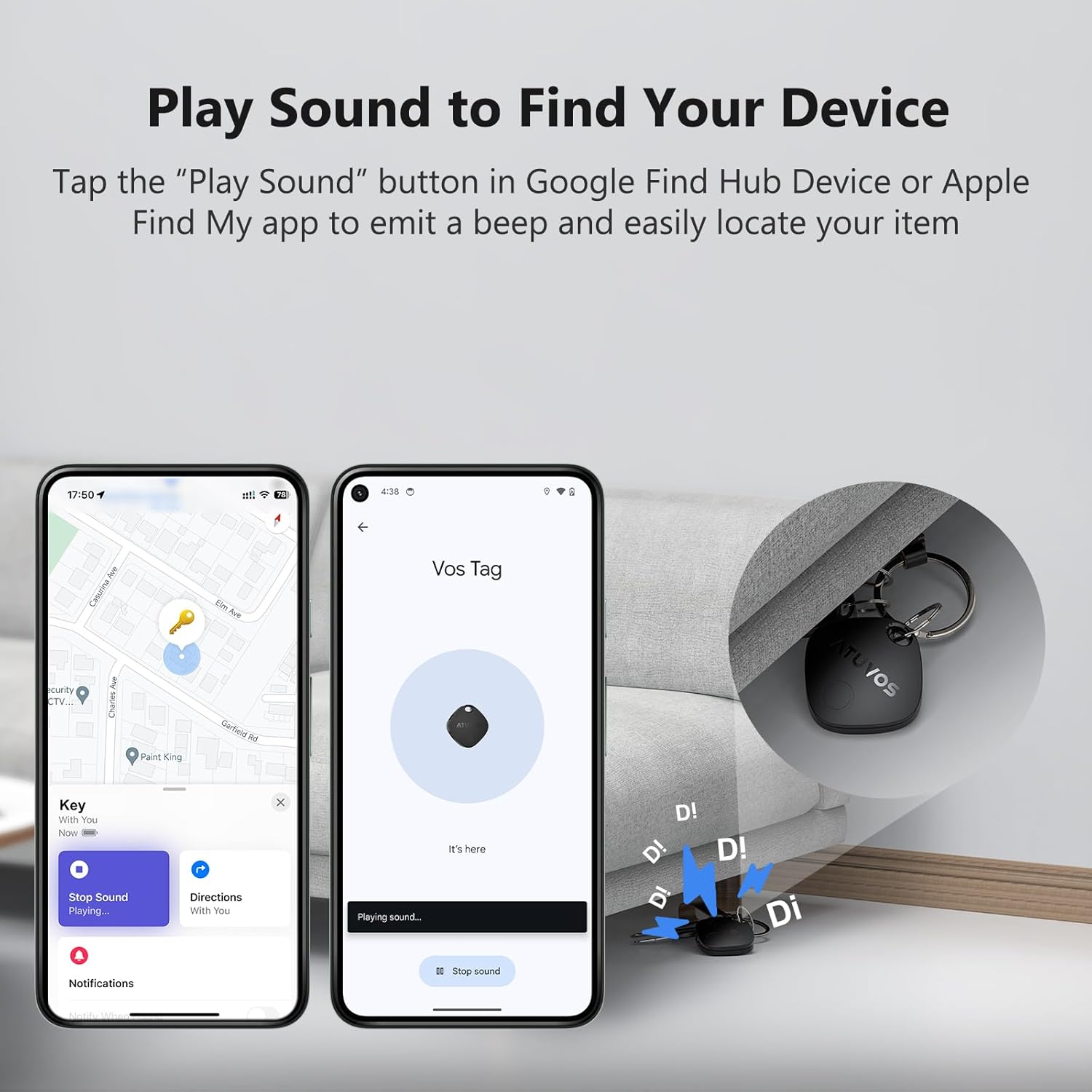Air Tracker Smart Tags Pro for Android & iOS 4 Pack, New Dual System Item Finder Work with Google Find Hub or Apple Find My APP, Bluetooth Key Locator for Luggage, Suitcase