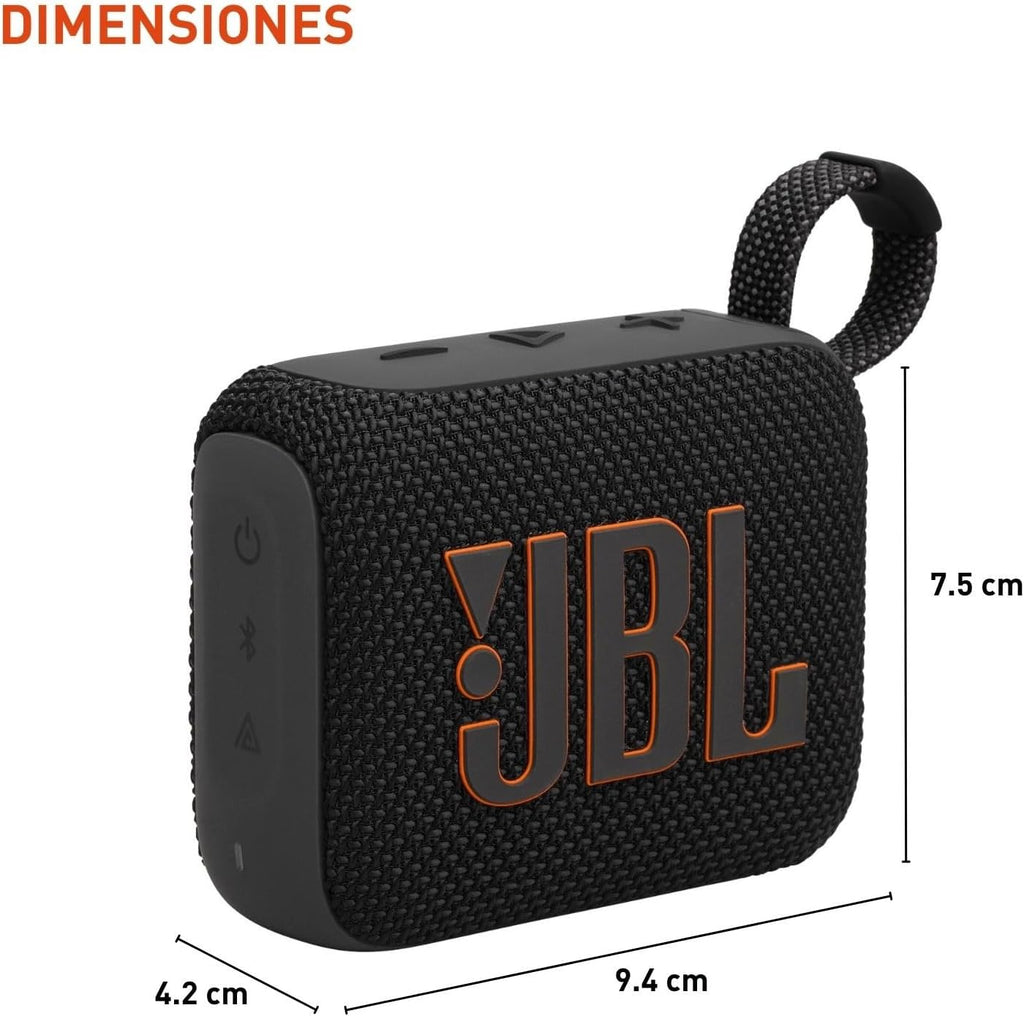 JBL Go 3 - Portable Bluetooth Speaker, Built-in Battery, Waterproof and Dustproof Feature JBLGO3BLUAM, Bonus Keychain LED Included - Blue