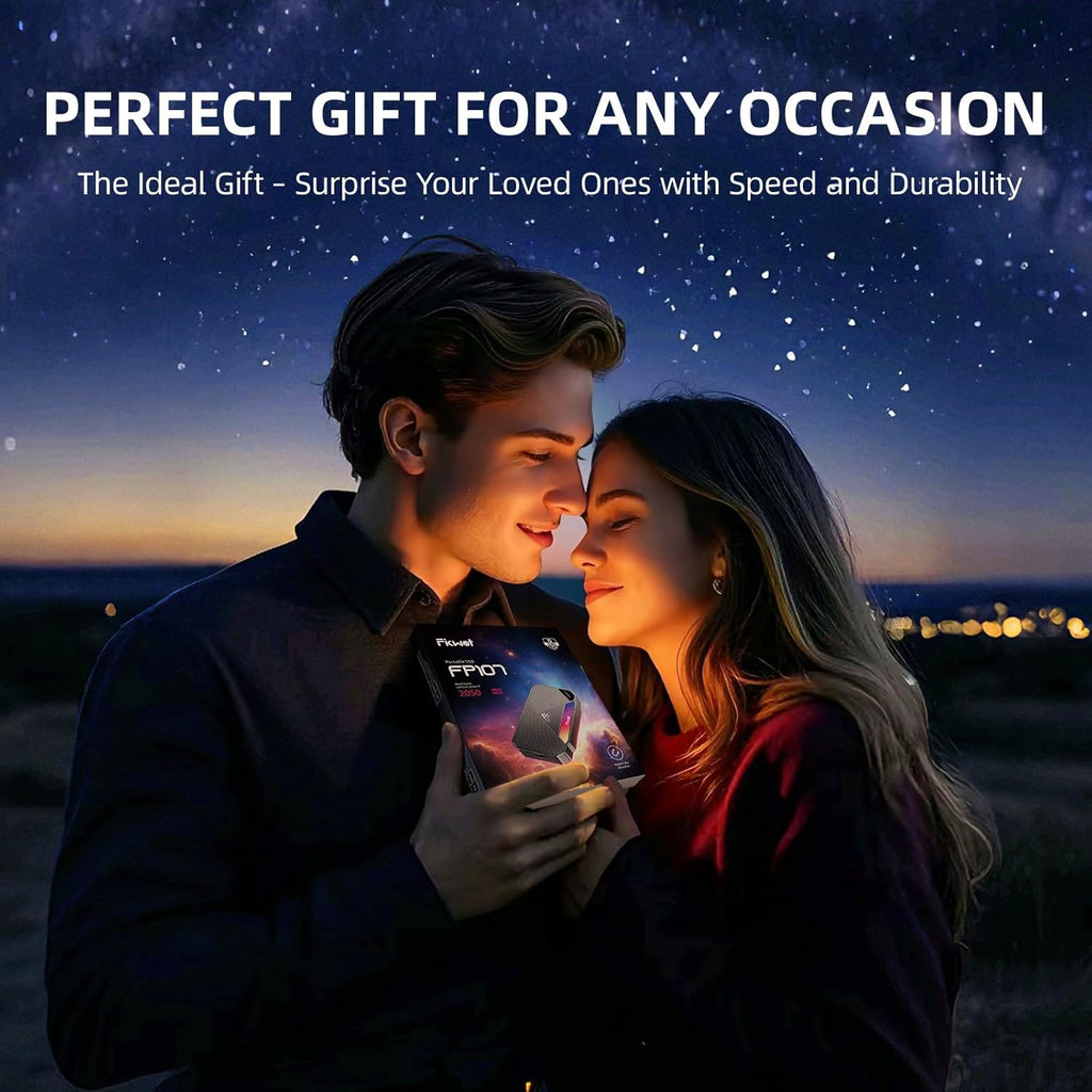 1TB Magnetic Portable SSD - 2050MB/s External SSD with Dynamic RGB Lighting and USB 3.2 Gen2x2 20Gbps, Designed for Recording and Storing 4K ProRes HD Video on PS5 /PC/Mac/iPhone15/16, etc.