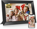 Frameo 10.1 Inch WiFi Digital Picture Frame with 32GB Memory, 1280 x 800 IPS Touch Screen Smart Electronic Photo Frame, Wall Mountable, Auto-Rotate, Share Photos/Videos Via Frameo App from Anywhere